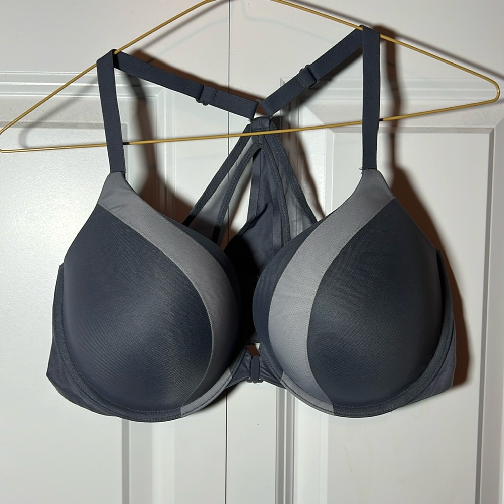 Racer back push-up bra